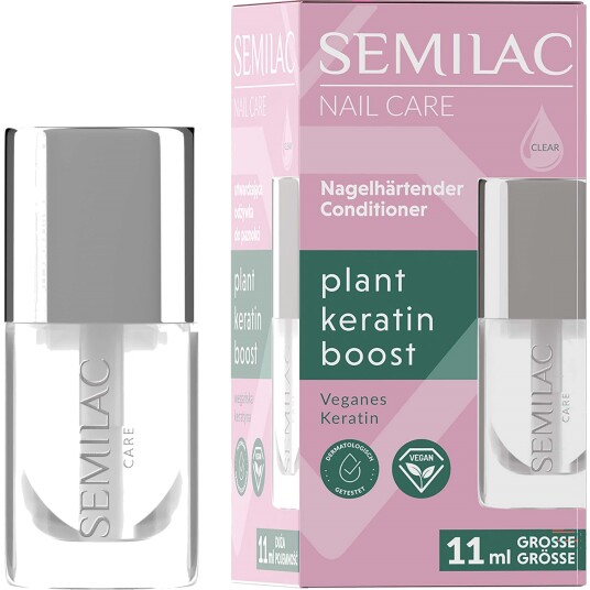 SEMILAC Plant Keratin Boost Nail Hardening Conditioner 11 ml SEMILAC Plant Keratin Boost Nail Hardening Conditioner 11 ml