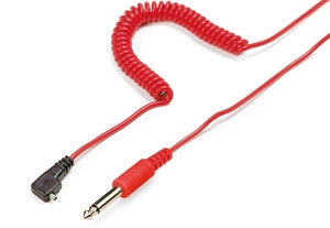 Kaiser 1409 Blitzkabel 6,3 mm jack - 10m Standard studioblitskabel. 10 meter Stor Kaiser 1409 Blitzkabel 6,3 mm jack - 10m Standard studioblitskabel. 10 meter Stor