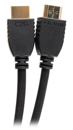 C2G 3ft (0.9m) Ultra High Speed HDMI® Cable with Ethernet - 8K 60Hz - HDMI-kabel med Ethernet - 90 cm