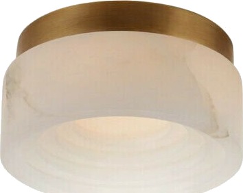 Otto 5" Solitaire Antique Burnished Brass