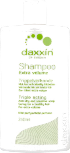 Daxxin Volumgivende Sjampo 250 ml - Parabenfri og Sulfatfri
