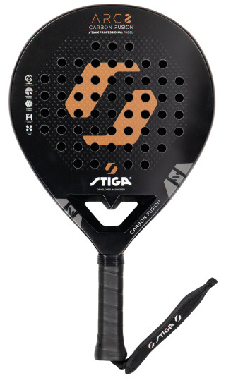 Stiga Padel Racket ARC 2, padelracket unisex One Size BLACK Stiga Padel Racket ARC 2, padelracket unisex One Size BLACK
