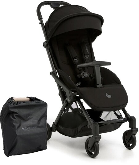 Beemoo Easy Fly Lux 4 Trille inkl Transportveske Jet Black