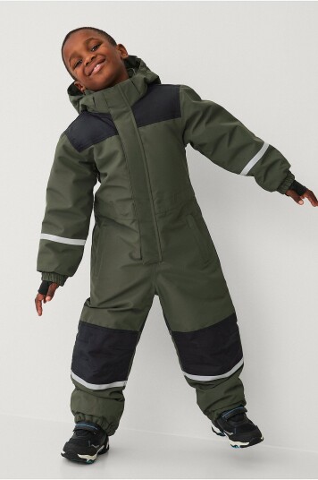 Ellos Collection - Vinter-overall Snowey - Grønn
