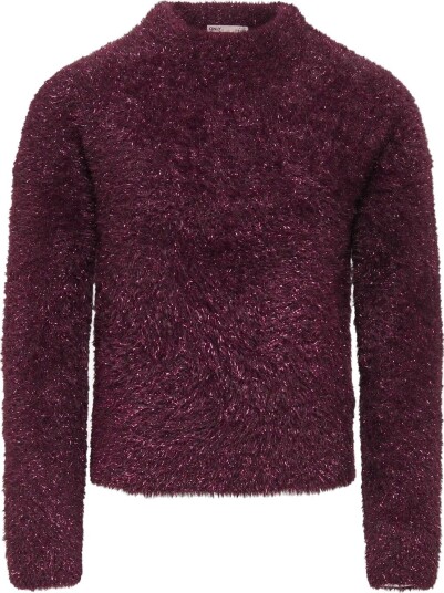 Kids Only Kogpiumo Glitter L/S O Neck Knt   WINETASTING   122 128