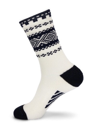 Dale Of Norway Cortina Sock Offwhite Navy L Dale Of Norway Cortina Sock Offwhite Navy L