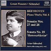 MediaTronixs Ludwig van Beethoven : Piano Works Vol. 8 (Schnabel) CD (2004) Pre-Owned