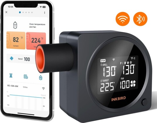 INKBIRD Smoker Controller 2,4ghz Wifi & Bluetooth kompitabel