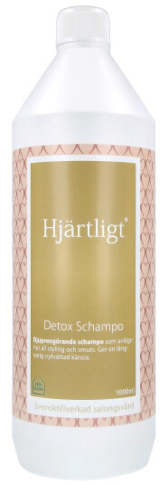 Hjärtligt Detox Schampo  1000 ml