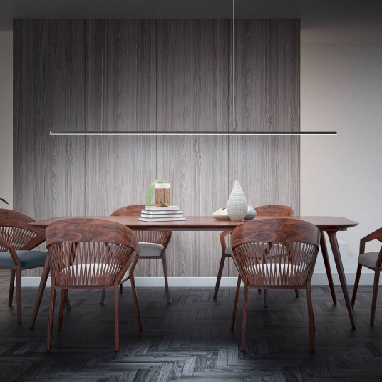Rothfels Margita LED-pendellampe, svart, 148 cm