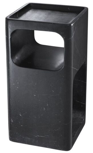 Adler sidebord marmor svart