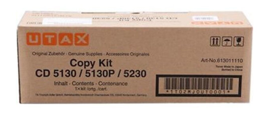 Utax 4472610014 Toner Magenta - Laser toner Rød Utax 4472610014 Toner Magenta - Laser toner Rød