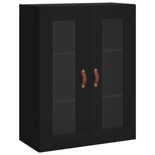 vidaXL Highboard svart 69,5x34x180 cm konstruert tre 8720845479923 vidaXL Highboard svart 69,5x34x180 cm konstruert tre 8720845479923