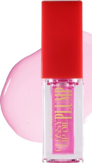 Glossy Lip Oil Plump Flamingo Fire
