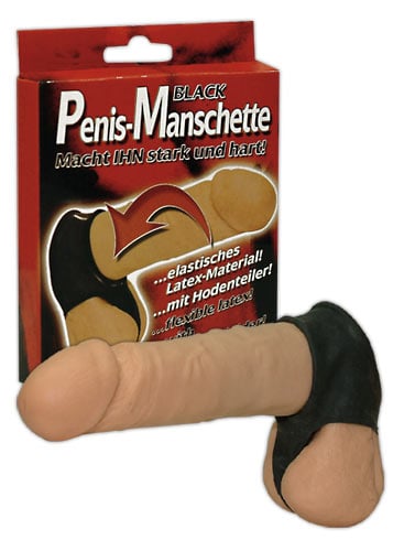 Penismanschette Svart Penismanschette Svart