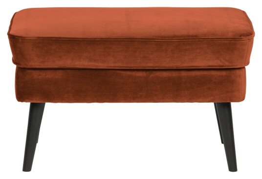Woood Rocco Puff - Rust Velour Unoliving