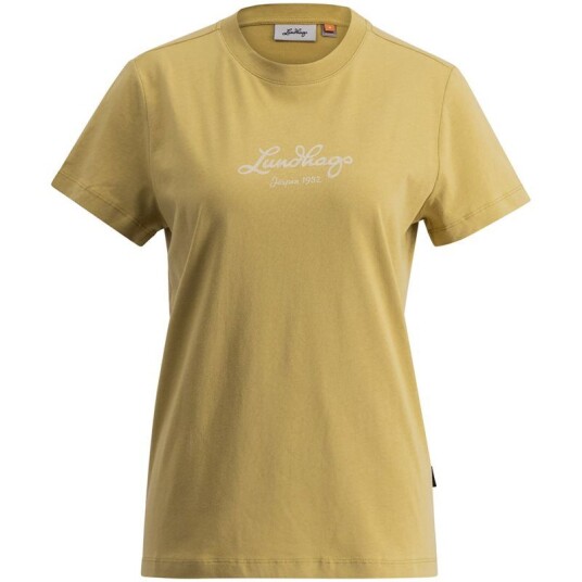 Lundhags Järpen Logo T-shirtW Straw Straw XS