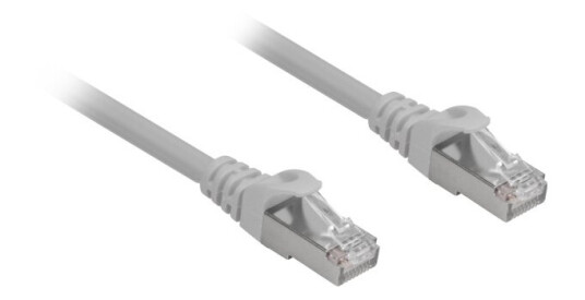 Sharkoon Koblingskabel Rj-45 Hann Til Rj-45 Hann 50 Cm Cat 6A Grå