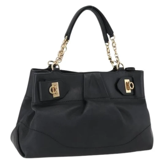Salvatore Ferragamo Dame Svart