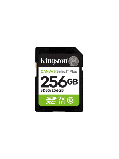 Kingston Canvas Select Plus Gen3 SDXC 150MB/s 256GB Kingston Canvas Select Plus Gen3 SDXC 150MB/s 256GB