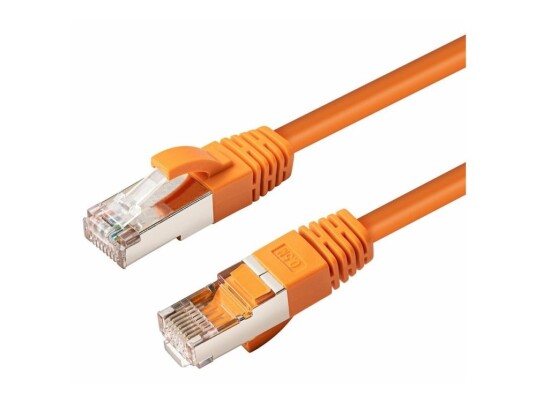 Microconnect Nettverkskabel Rj-45 Hann Til Rj-45 Hann 1 M Skjermet Beskyttet Tvunnet Parkabel Sttp Cat 6 Halogenfri Flertrådet Oransje