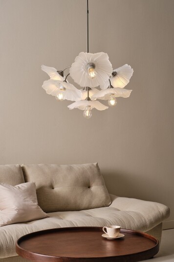 Jotex NUGGET taklampe nikselsatin/frostet 2222269010 Jotex NUGGET taklampe nikselsatin/frostet 2222269010