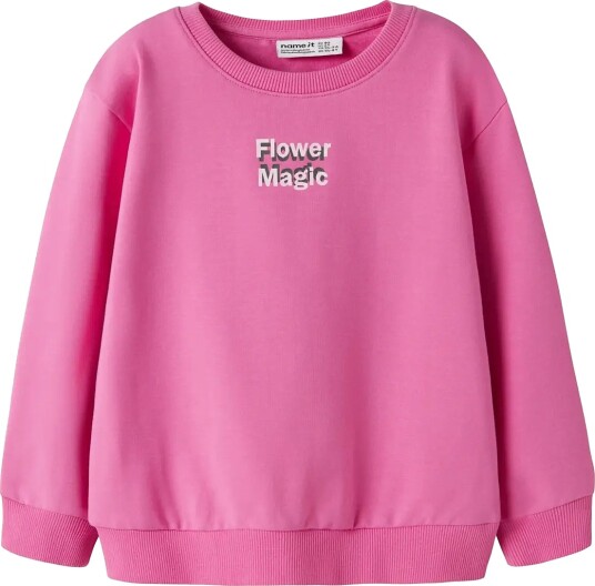 Name It Nmfdartine Ls Nreg Sweat Unb Pink 98