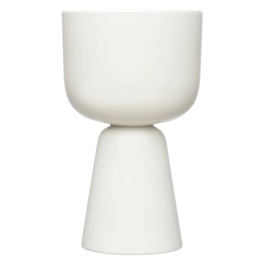 iittala Nappula krukke Ø15 cm h26 cm Hvit iittala Nappula krukke Ø15 cm h26 cm Hvit