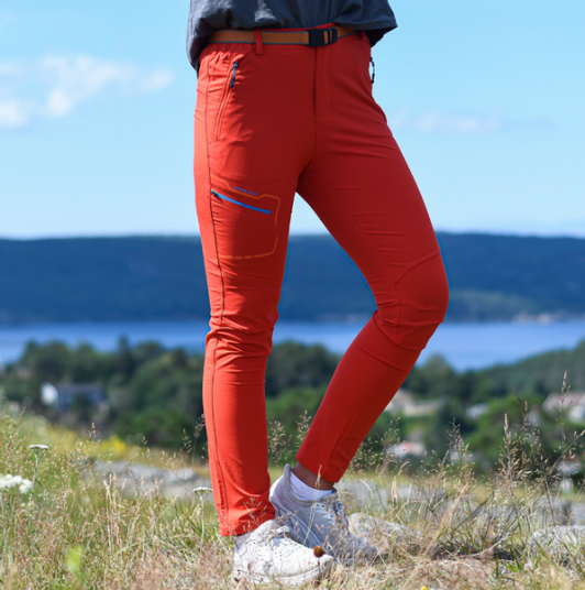 Breheim Svartholshøi Turbukse Dame Softshell Orange