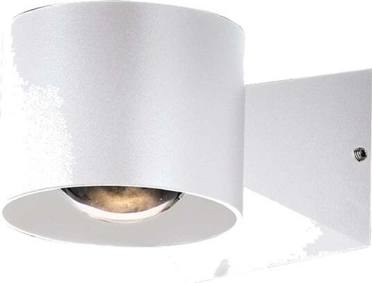 V Tac 5W hvit vegglampe rund IP65 3000K 93lm/W opp/ned lys inkl. lyskilde Kulør : Varm V Tac 5W hvit vegglampe rund IP65 3000K 93lm/W opp/ned lys inkl. lyskilde Kulør : Varm