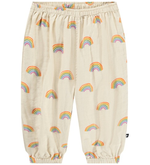 Molo Bukser Fredelig Small Regnbuer 2 år 92 Bukser bomull Beige Molo Bukser Fredelig Small Regnbuer 2 år 92 Bukser bomull Beige