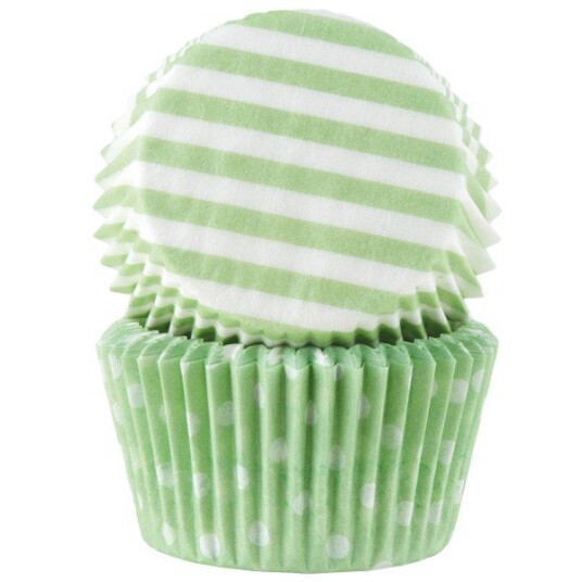Muffinsformer Pastellgrønn Standard 50stk 