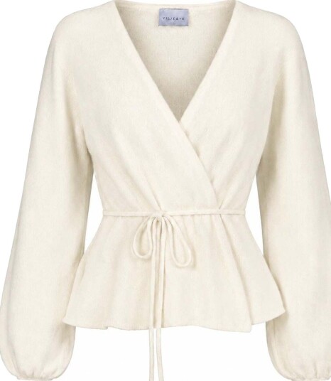 Vilje & Ve Ninni cardigan i mohair/ull, Off White (140) 140