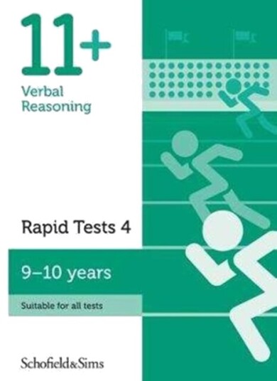 11+ Verbal Reasoning Rapid Tests Book 4: Year 5, Ages 9-10 Av Sian Schofield & Sims, Goodspeed