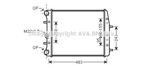 Radiator AVA Clever Choice SAA2005 Radiator AVA Clever Choice SAA2005