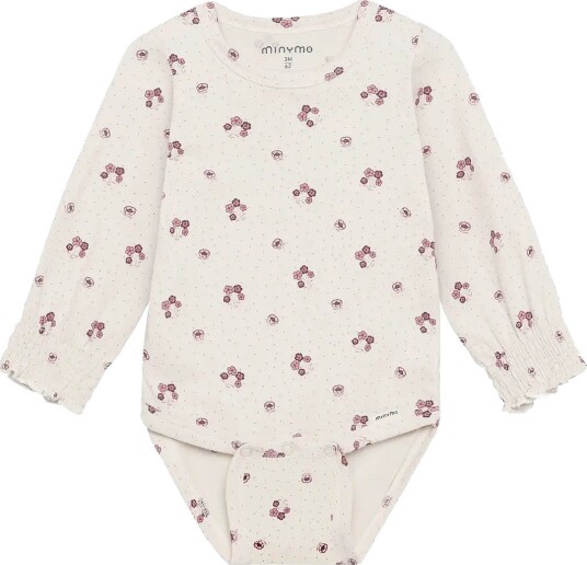 Minymo Body Ls Aop PINK TINT 92