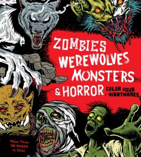 Zombies, Werewolves, Monsters & Horror Av Editors Of Chartwell Books