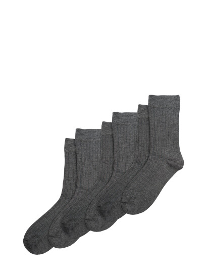 minipop Minipop® Noos Bamboo Socks 3 Pcs - Grey - 27/30Y minipop Minipop® Noos Bamboo Socks 3 Pcs - Grey - 27/30Y