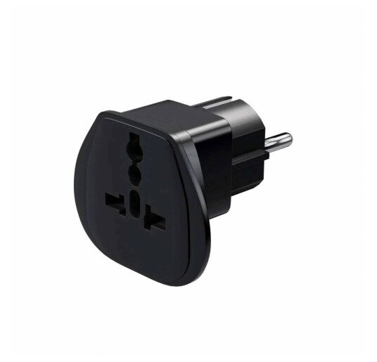 Premium reiseadapter (EU/USA osv.), Versjon Europæisk stik