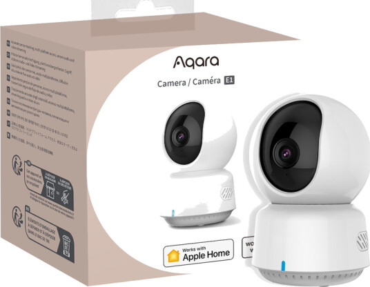 Aqara E1 Innendørs Overvåkningskamera 2K med WiFi og Bevegelsessensor Hvit Aqara E1 Innendørs Overvåkningskamera 2K med WiFi og Bevegelsessensor Hvit