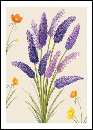 Lavender Dreams Plakat Plakat / 70x100cm