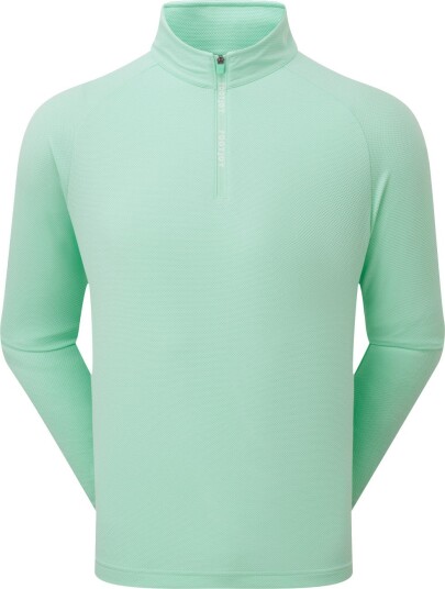 FootJoy FJ Wordmark Chill Out Golfgenser herre Sea Glass With White XX Large