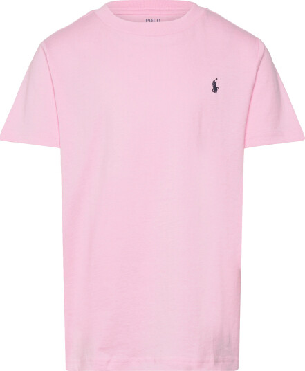 Ralph Lauren Kids Cotton Jersey Crewneck Tee Pink 109 116
