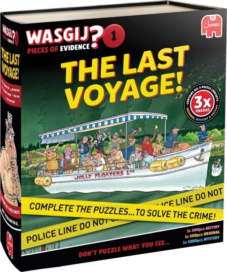 Puslespill 2000 Wasgij Piecesofevidence
