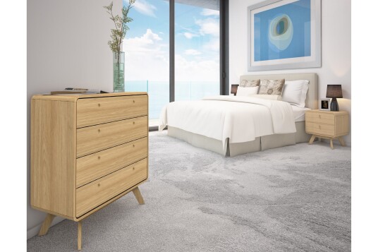 Olivet Kommode 80x39 cm Natur