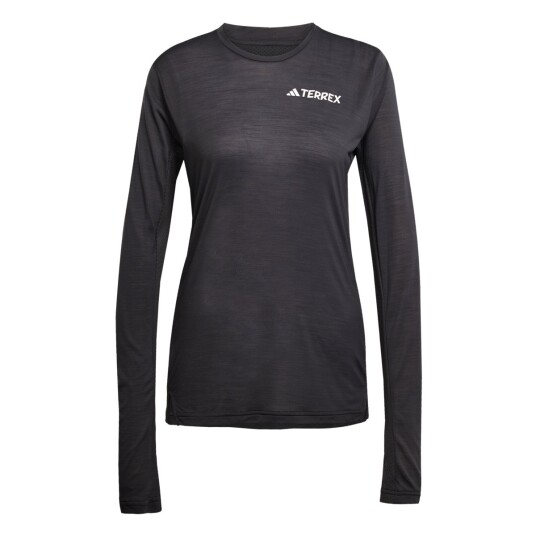 Adidas W Xpr Ls Tee Carbon Carbon L
