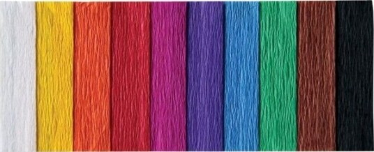 Interdruk Silkepapir Krøllet Mix 3