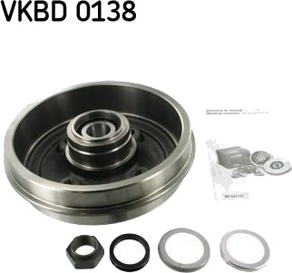 Bremsetrommel SKF VKBD 0138