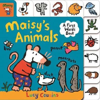 Maisy'S Animals: A First Words Book Av Lucy Cousins Maisy'S Animals: A First Words Book Av Lucy Cousins