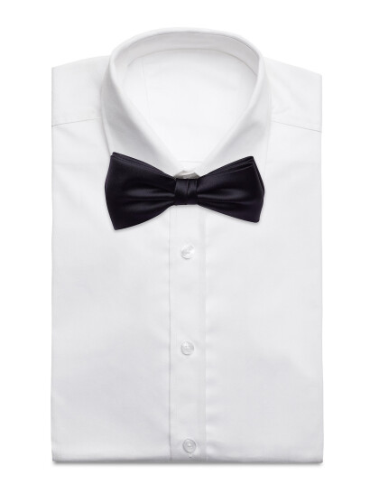 Amanda Christensen Bow Tie - Black - ONE SIZE Amanda Christensen Bow Tie - Black - ONE SIZE